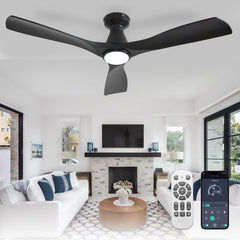 Replacement | Remote Control Set for Depuley 42/52/60/72" Celing Fan with LED Light or No Light, Indoor Outdoor Fan with Remote APP Control, 3/8 Blades - Remote - Set - WS - FPZ186 - 18C 12 | DEPULEY