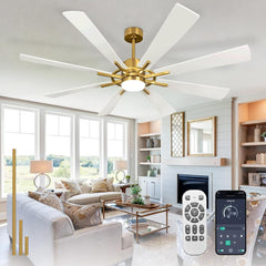 Replacement | Remote Control Set for Depuley 52 / 60 / 72 inch Celing Fan with Light or no Light, Indoor Outdoor Fan with Remote APP Control, 3/8 Blades, DC Motor Reversible 6 Speed Timer | Model: WS - FPZ180 181 182 - 15 | DEPULEY