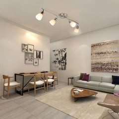 Depuley 4-Light Track Lighting Fixtures-Adjustable Directional Spotlight Ceiling Light, Bulb Included - WS-HH-S403-4 6 | Depuley