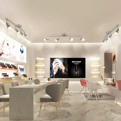 Depuley Modern LED 4 Light Track Lighting Kit, Flexibly Adjustable Decorative Accent Lamp, Bulbs Included - WSGDD01-12B 7 | Depuley