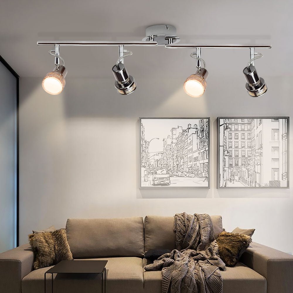 Depuley Modern Track Lighting Kit, 4-Light Directional Track Lights , Foldable, Swing Arms - WSSD06-12A 8 | Depuley