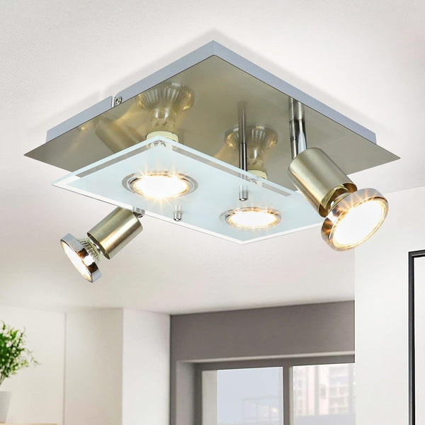 4 light led directional track fixture cheap