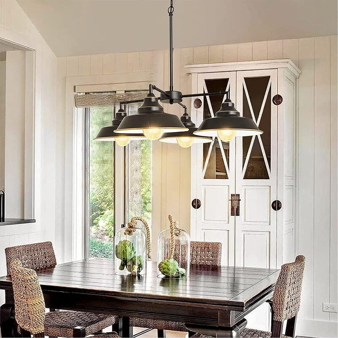 Chain Lights Ceiling Kitchen Cone Pendant Light Fixture With Metal