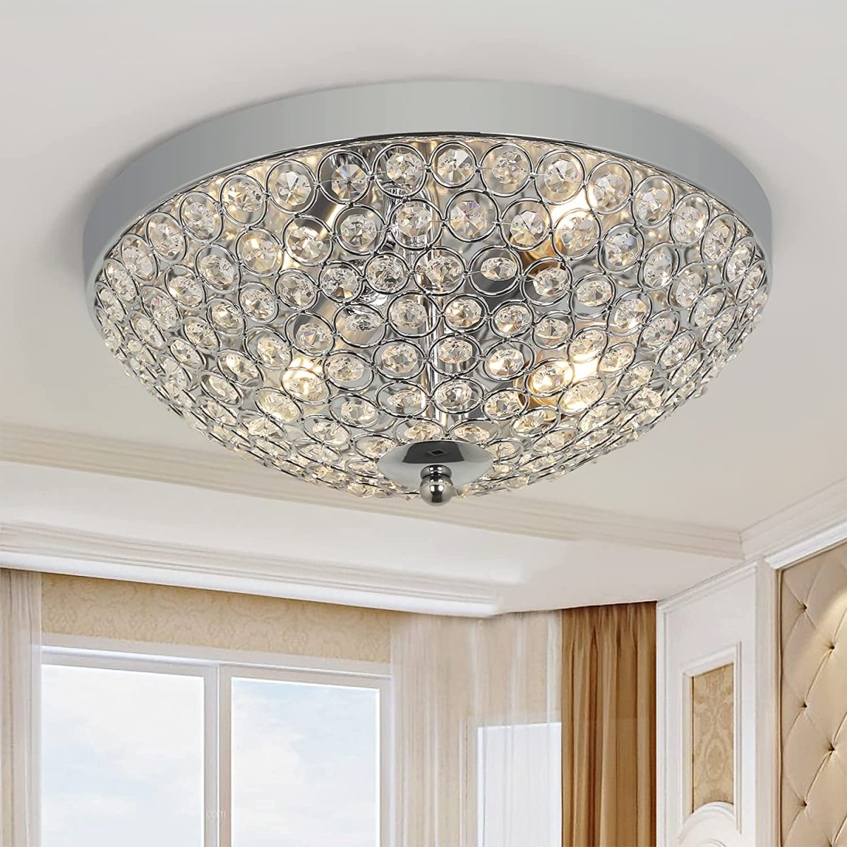 Small crystal light shade hotsell