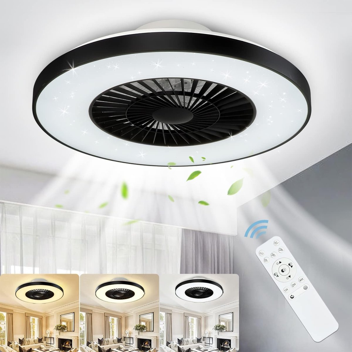 Low Profile Led Can Lights Superlux Lighting LDE90S BL | 90mm Square