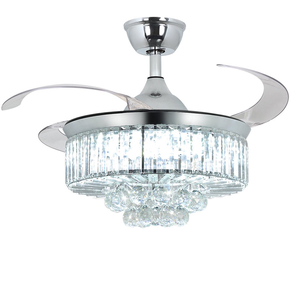 Remote Control for DEPULEY Reversible DC Motor Farmhouse Ceiling Fans and Modern Luxurious Crystal Chandelier Fans - Reversible-WS-FPZ39-36C-Remote 6 | DEPULEY