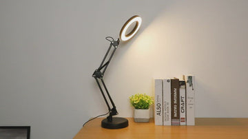 hvor ofte budbringer lancering Depuley Dimmable Swing Arm Desk Lamp with Clamp, 68 LED Flexible Architect  Work Lamp, 3 Colors 10 Brightness, Adjustable Desk Lamp, Multi-Joint Table  Lamp – DEPULEY