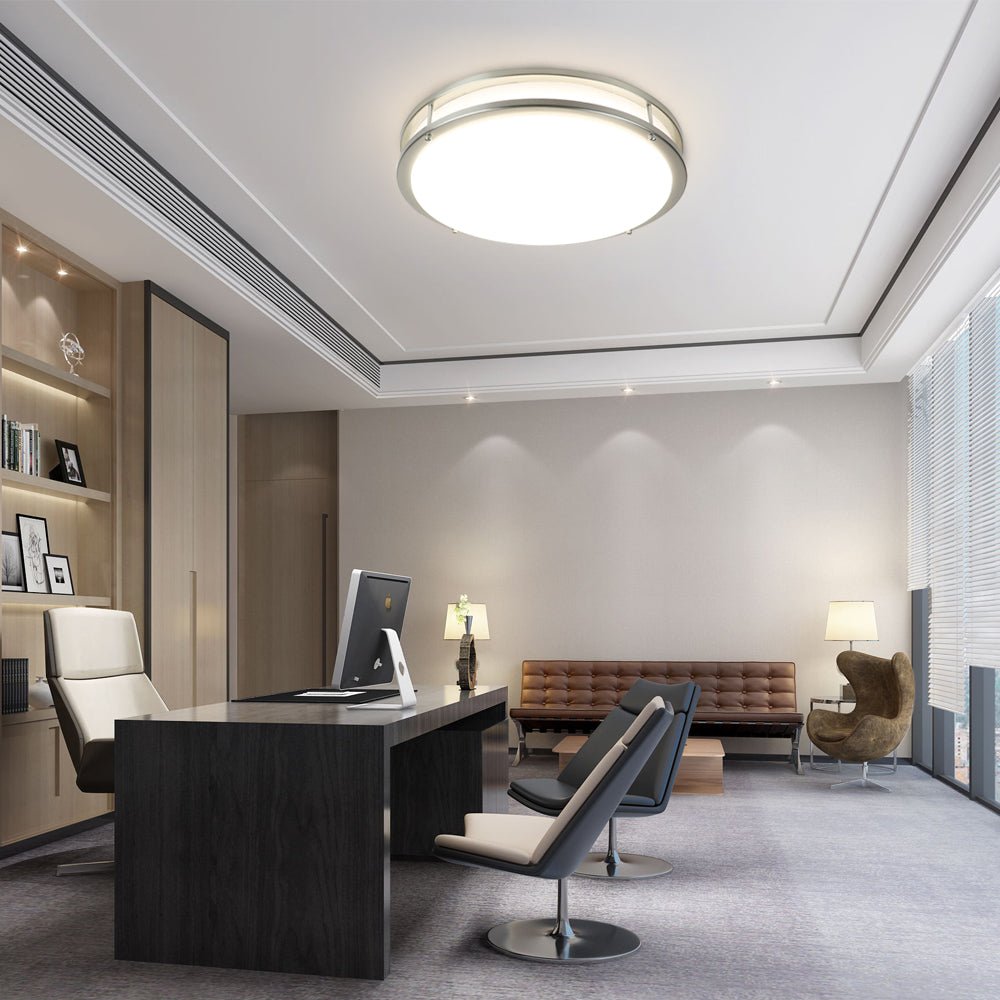 Flush mount led office lighting hotsell
