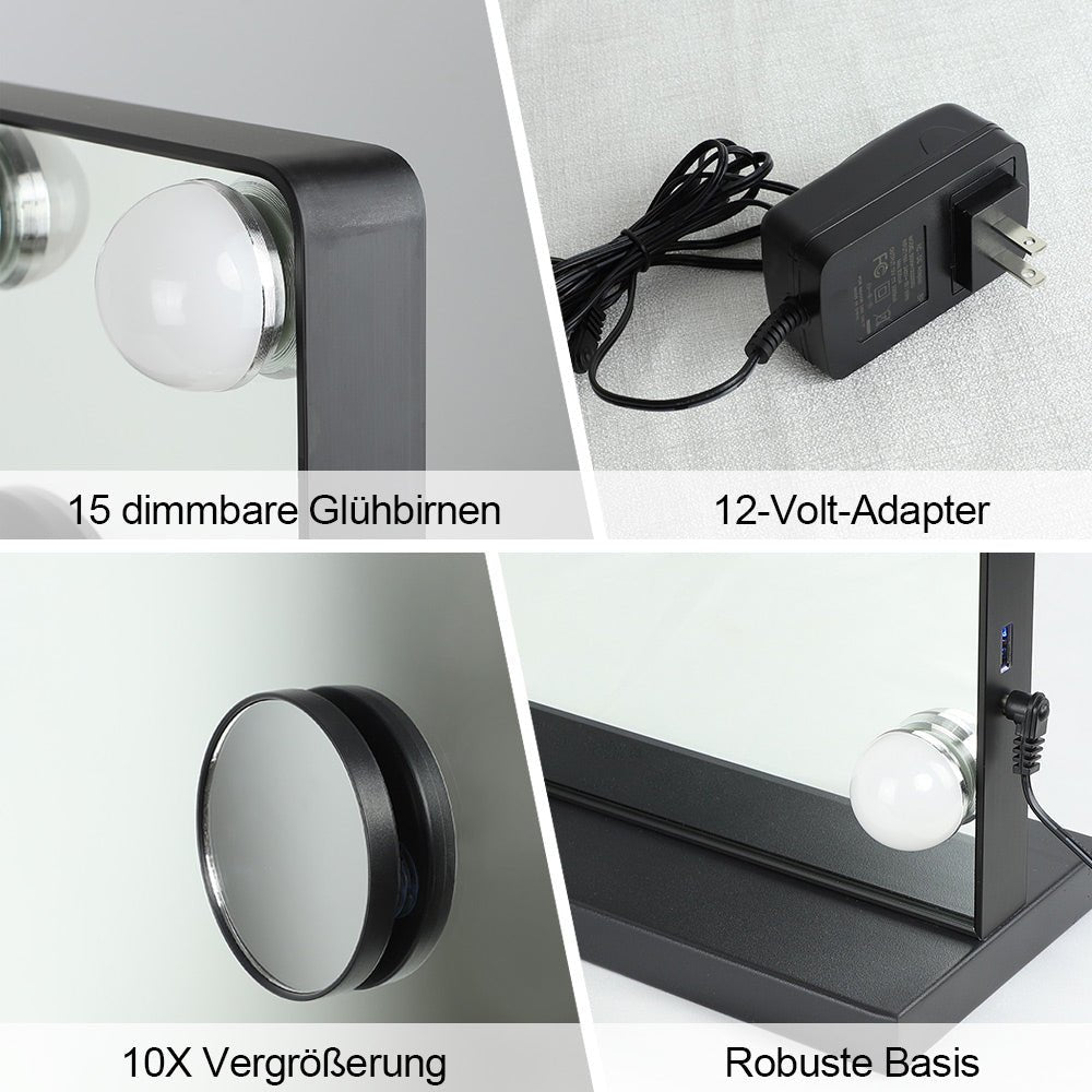 Wireless mirror lights best sale