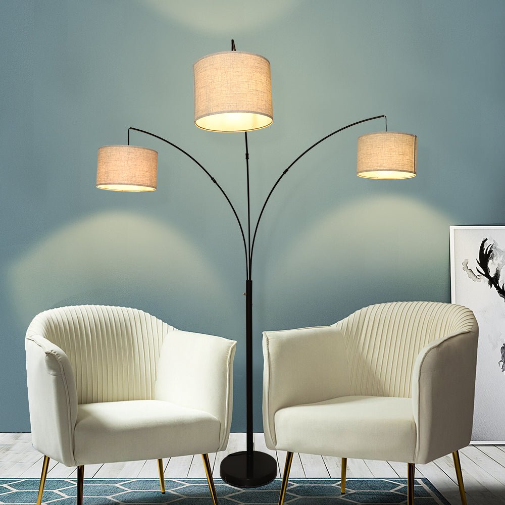 Depuley Modern Reading Floor Lamp, Crafts LED Floor Lamps with Adjustable  Neck, 3000K Warm White, Super Bright LED Floor Task Light for Living  Room,Bed Room,Office, Black – DEPULEY