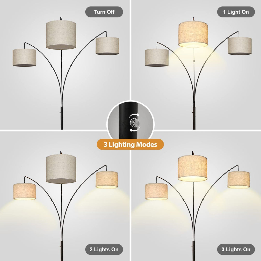 Three Big Arc Floor Lamp Shade The 6 Best Floor Lamps | Reviews By