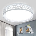 DLLT 35W Dimmable LED Ceiling Light with Remote and Round Large Design with Drawing, Flush Mount Fashion Black Ceiling Lamp for Bedroom Kitchen Dining Room Office Hall Children's Room, Timing, 3000K - 6000K, 3 Color Changeable - B0832GWPQR 20 | Depuley
