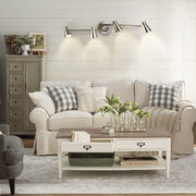 Depuley 4-Light Led Track Lighting Kit, Flush Mount Spotlight Ceiling, Brushed Nickel, GU10 Bulbs Included - WSSD02-12B 5 | Depuley