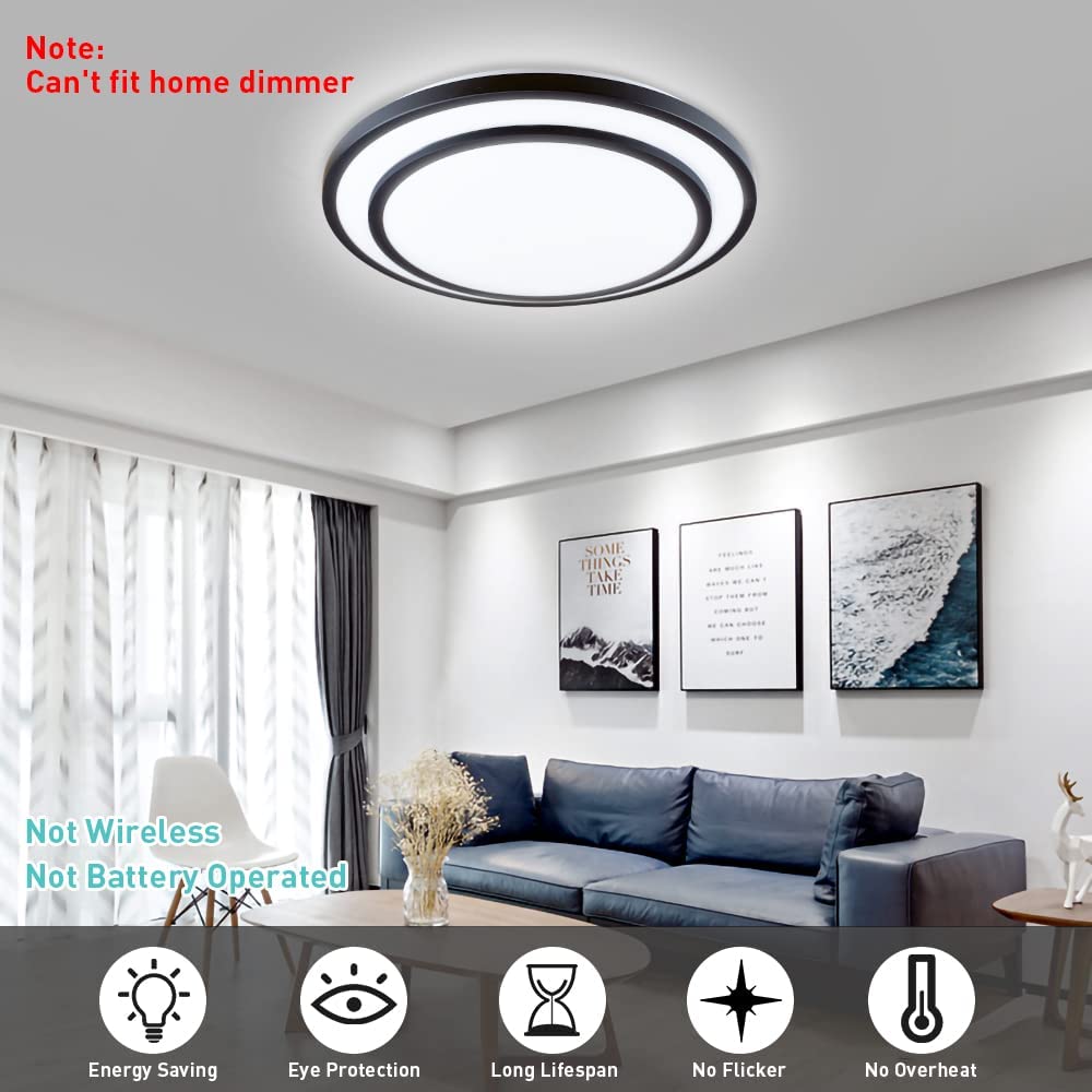Battery operated ceiling light for living room new arrivals
