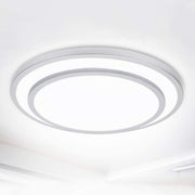 Depuley 48W Dimmable LED Ceiling Light Fixture Flush Surface Mount, 20 Inch Round Remote Control Lighting, 3 Light Color Changeable for Dining Room, Living Room, Bedroom, Office, Hotel - WSCL04-48C-S 3 | Depuley
