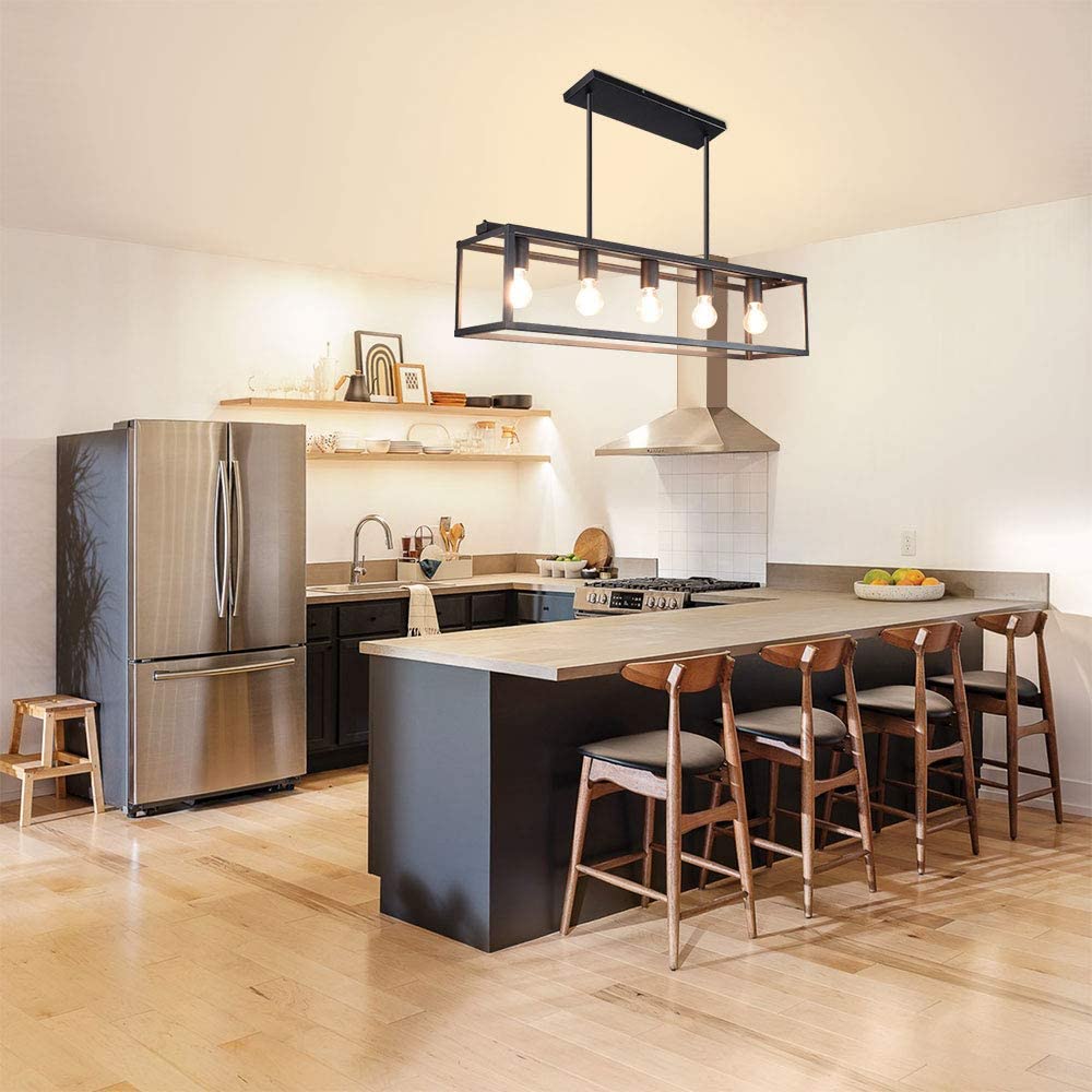 Matt black light fixtures 2025