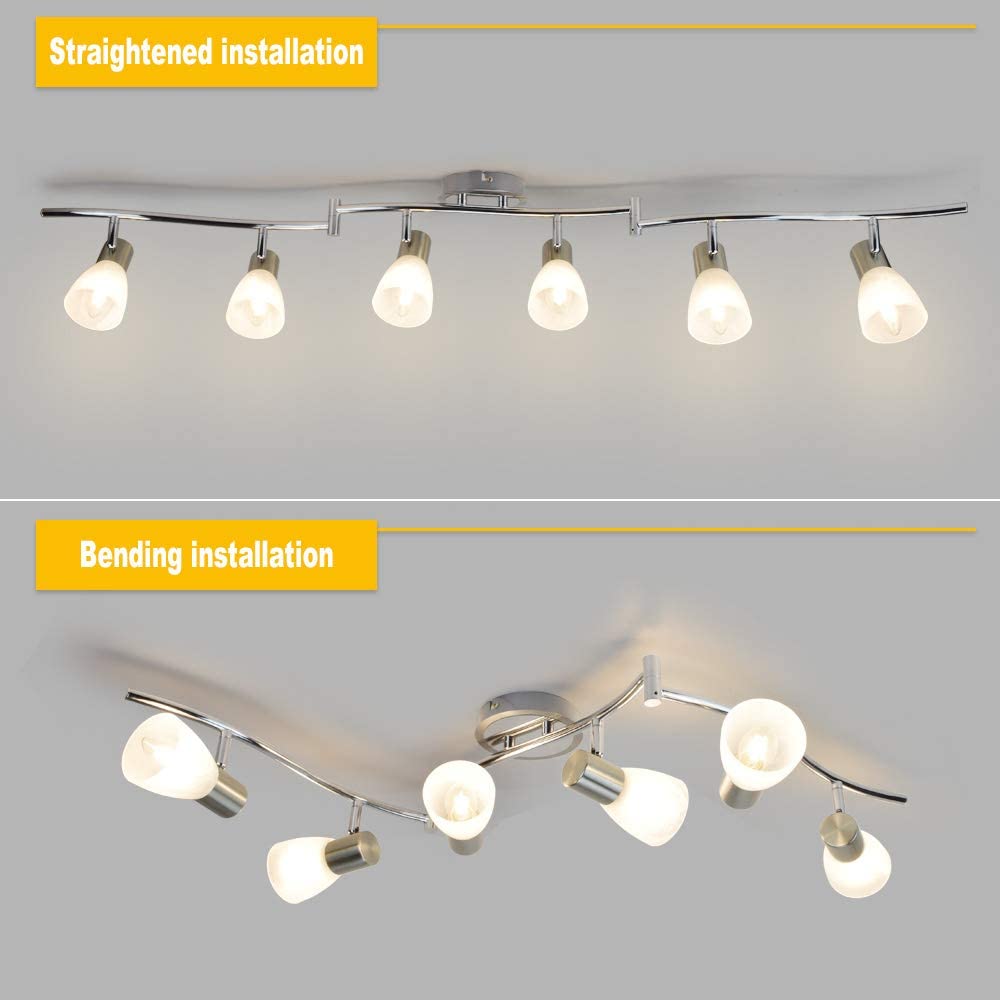 6 bulb track lighting hotsell