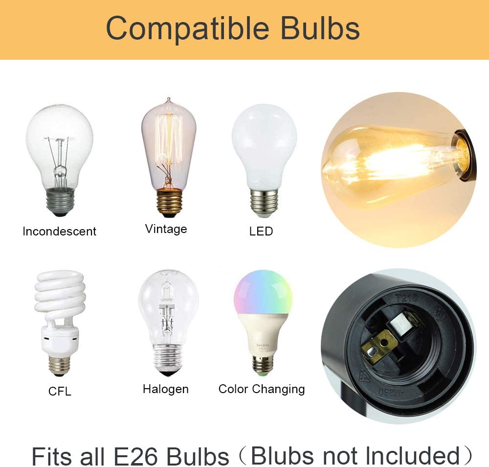 Led bulbs for sputnik light cheap