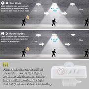 Depuley 35W Plug-In Motion Sensor Light Outdoor, Exterior LED Security Lights Fixture with 3 Adjustable Heads, Detector Flood Light for Garage Yard Porch Patio IP65 Waterproof, 6500K - B0893CRZRP 6 | Depuley