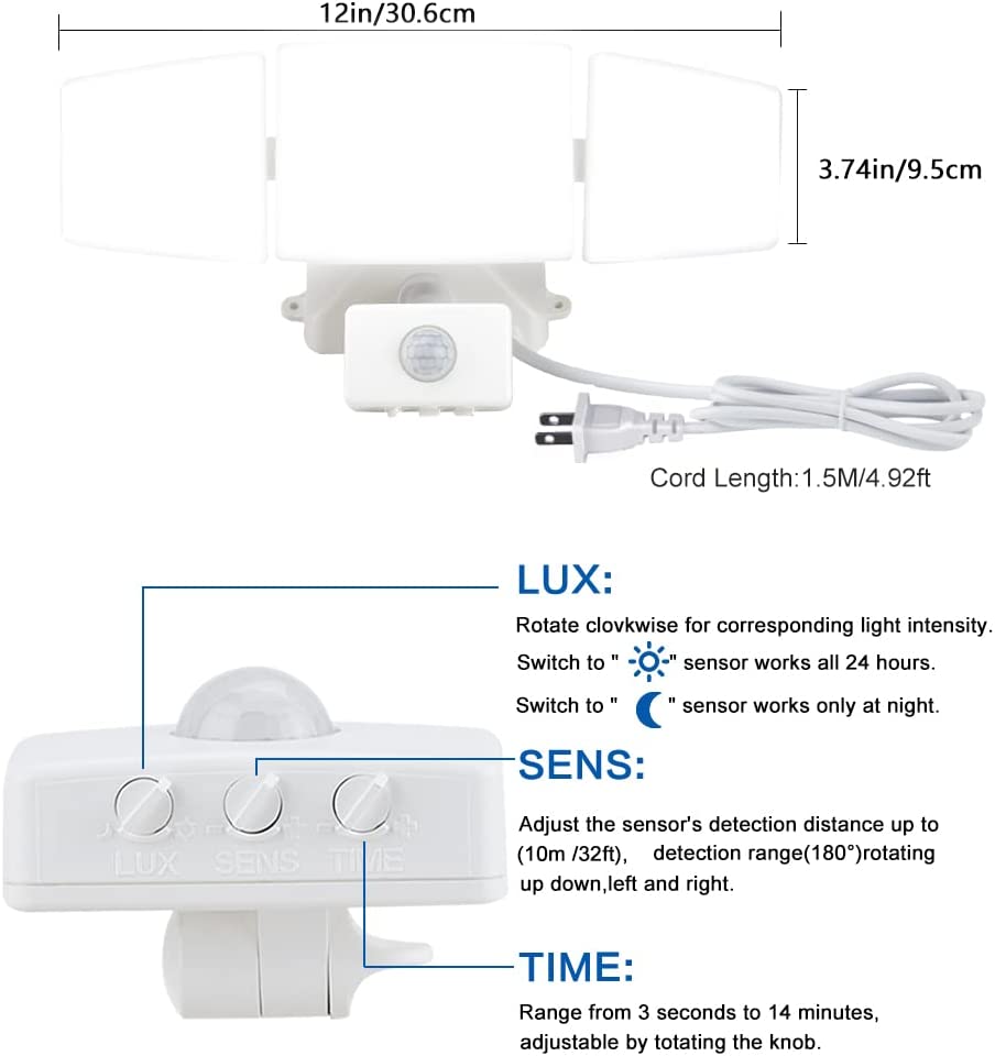 Outdoor led motion lights cheap