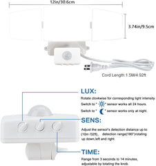 Security light with plug hotsell