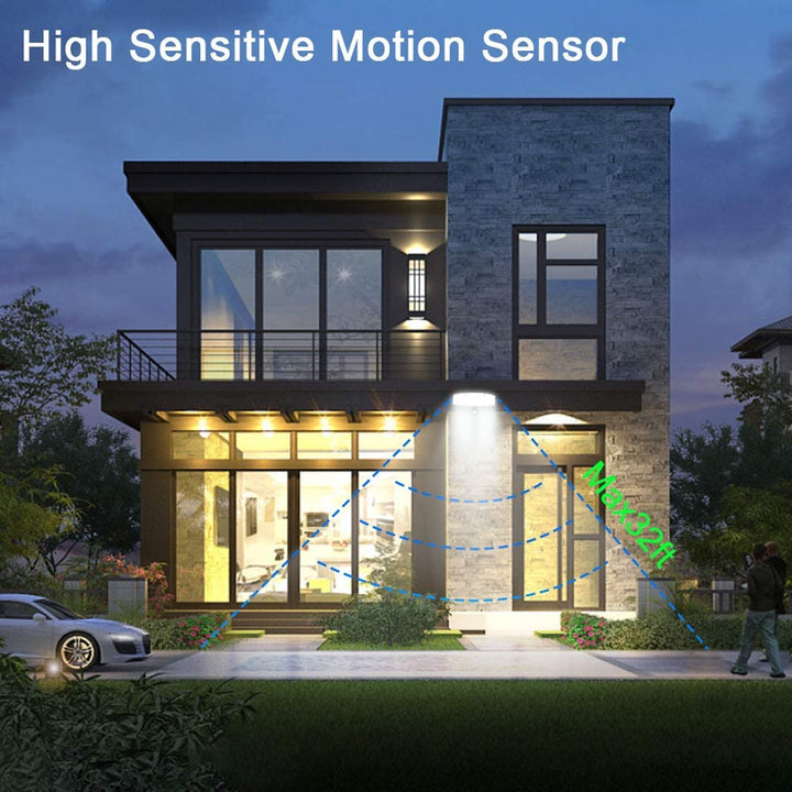 Depuley 35W Plug in Motion Sensor Light Outdoor, LED Motion Security Lights with 3 Adjustable Heads, IP65 Waterproof Exterior Detected Flood Light for Garage, Yard, Porch, Patio, 6500k - WSMSL02-3B 5 | Depuley