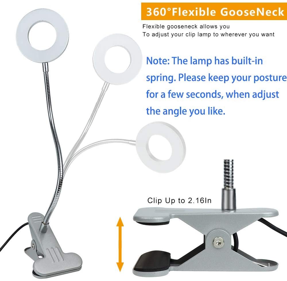 Usb clip lamp on sale