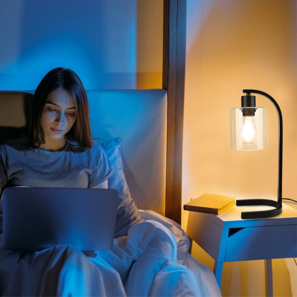 Industrial lamp bedside discount