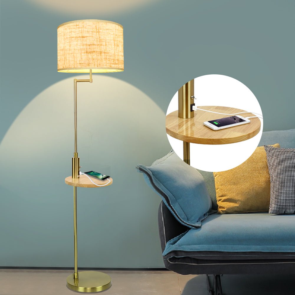 Depuley Modern Reading Floor Lamp, Crafts LED Floor Lamps with