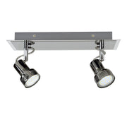 Depuley Industrial Ceiling Track Lighting, 2-Light Led Directional Track Wall Spotlight, GU10 Bulbs Inclu - WSSD06-6B 8 | Depuley