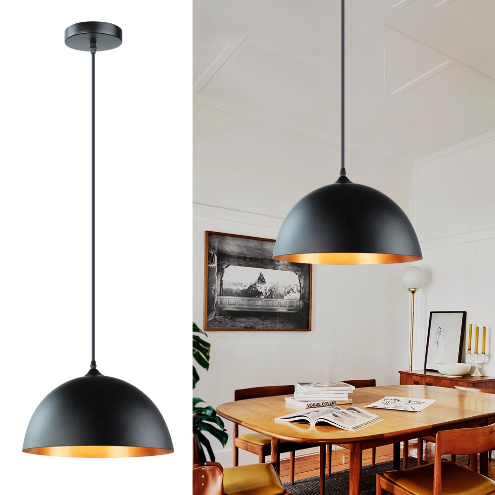 Depuley Industrial Pendant Light Fixture,Minimalist Decor Adjustable Metal Hanging Lamp, Vintage Pendant Lighting(2 packs) - WSCDD23-B2 9 | Depuley