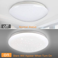 Depuley LED -15W Modern Round Ceiling Lamp, 11.4 Inch Daylight 6500K, 1050LM, White - WS-FPC28-15A 3 | Depuley