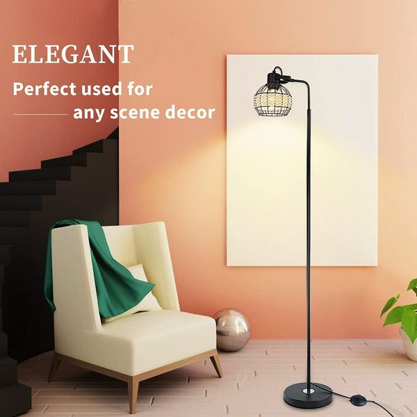 Depuley Modern Reading Floor Lamp, Crafts LED Floor Lamps with