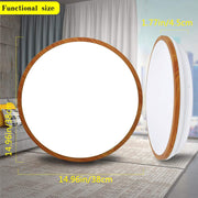 DLLT LED Flush Mount Ceiling Light, 35W Dimmable Round Ceiling Light Fixture with Remote, Close to Ceiling Light Fixtures for Living Room, Bedroom, Dining Room, 3-Light Color Changeable, Timing - WSCL15-35C-M 3 | Depuley