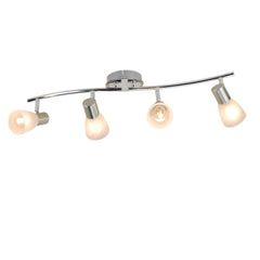 Depuley Led Track Light,4-Light with Glass Shade, Wall Accent S-Shaped Tracking Lighting, E12 Base - WSSD04-20B 7 | Depuley
