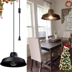 Plug in pendant light cord clearance