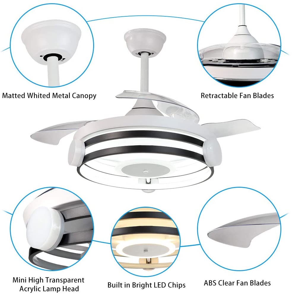 Kitchen ceiling fans with bright lights new arrivals