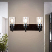 DLLT Vintage Wall Lamp with 3 Bulbs, LED Mirror Light Bathroom in Industrial Design, Retro Indoor Wall Spotlight for Bedroom, Living Room, Cafe - WSWL002-B3 6 | Depuley