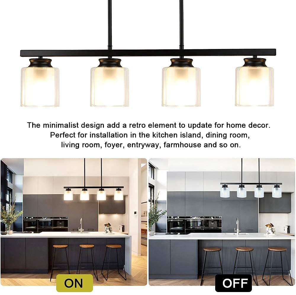 Flush Farmhouse Island Lighting Semi Flush Mount Ceiling